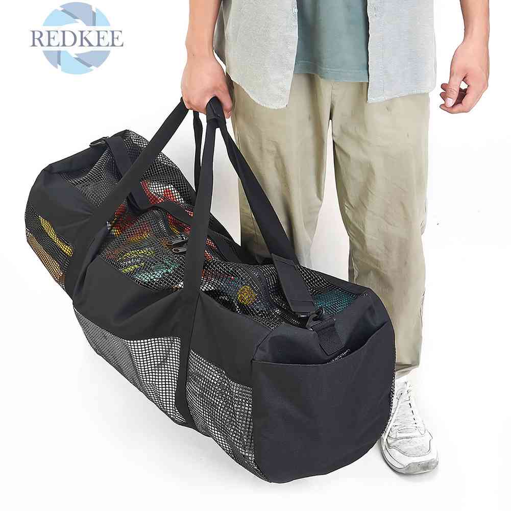 Túi Lưới Đeo Vai Sức Chứa Lớn Đa Năng Tiện Dụng Cho Đi Bơi / Đi
