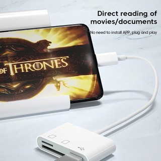 Đầu đọc thẻ loại C Đầu đọc thẻ nhớ SD TF Bộ chuyển đổi USB C Bộ chuyển đổi dữ liệu tốc độ cao
