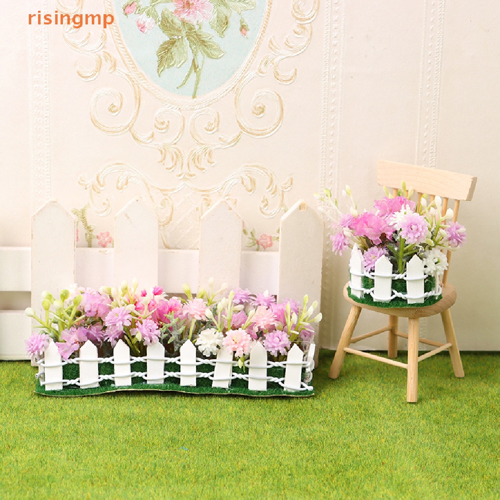 Mô Hình Giường Ngủ Mini 1: 12 Dùng Trang Trí Nhà Búp Bê / Tiểu Cảnh