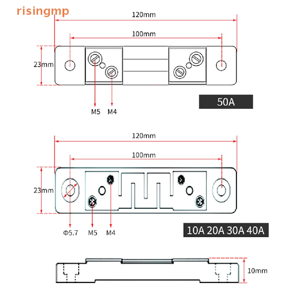 Vôn Kế Kỹ Thuật Số DC JF-1 10A 20A 30A 50A 75mV