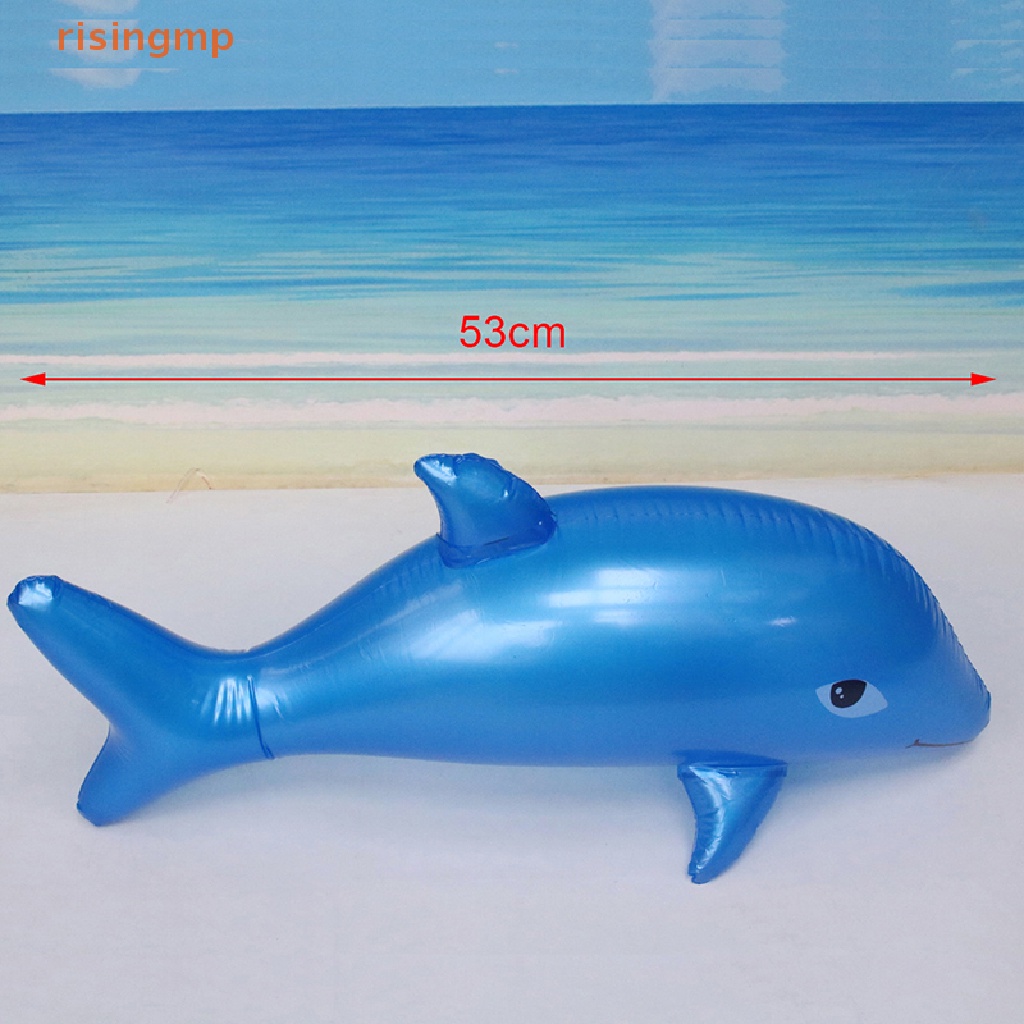 Phao Bơi Bơm Hơi Hình Cá Heo 53cm Độc Đáo Vui Nhộn Cho Bé