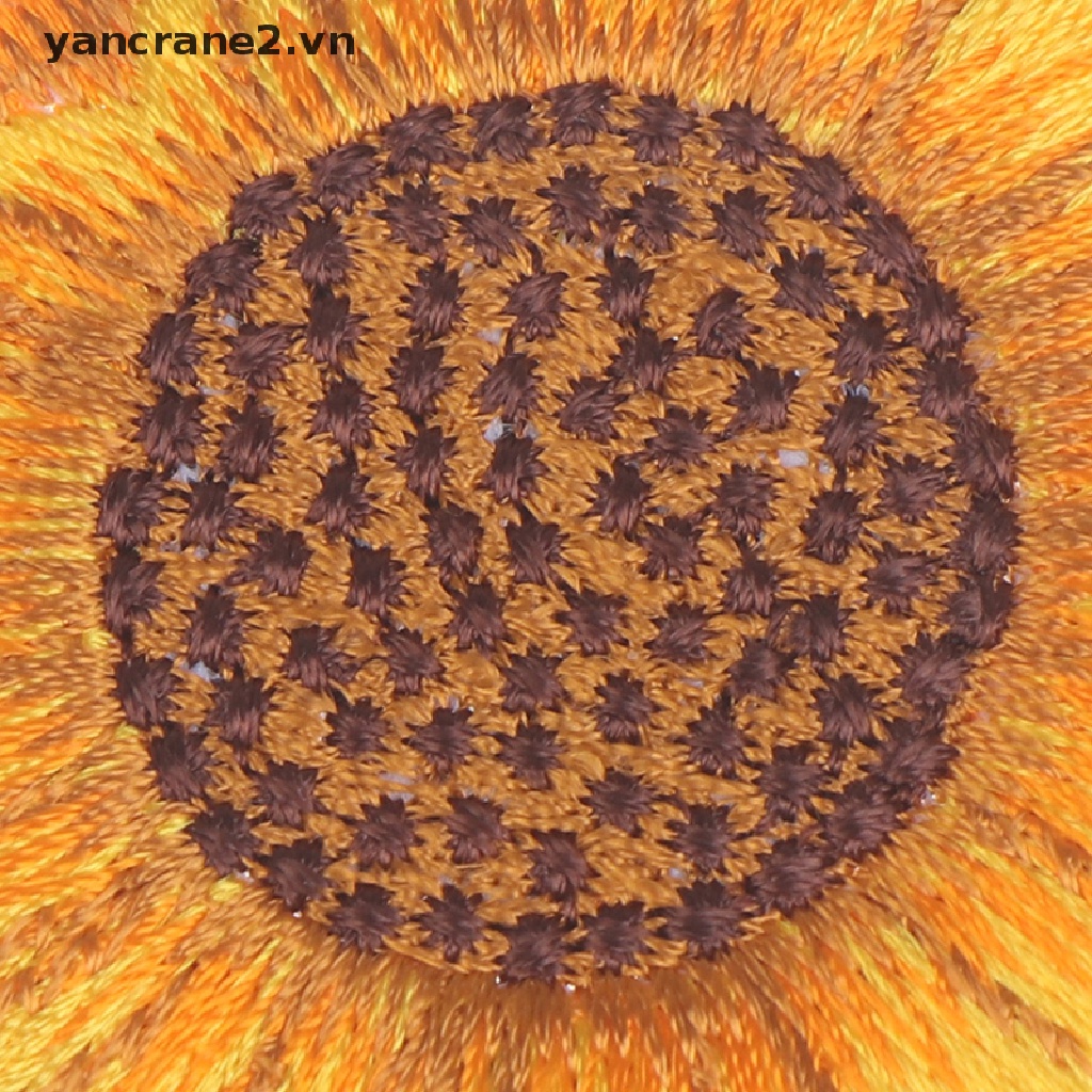 Set 5 Miếng Dán Ủi Thêu Hình Hoa Hướng Dương Diy Dây Điện {yancrane2.vn}} {yancrane2.vn}