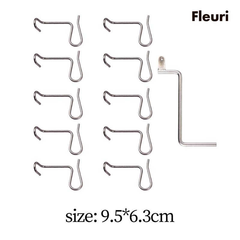 Set 10 Hàng Rào Dây Kéo Căng Chống Mài Mòn Để Sửa Chữa