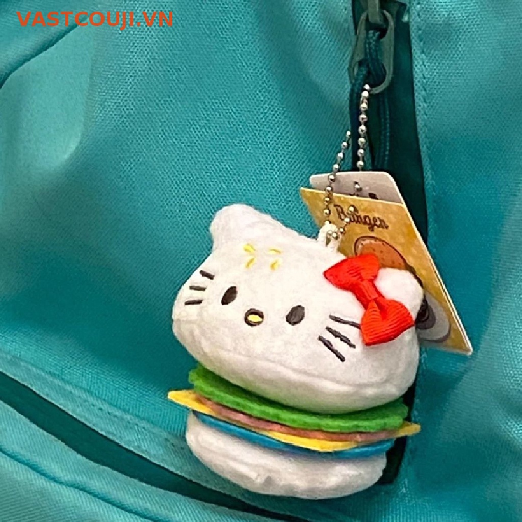 Móc Khóa Hình Chú Mèo Nhồi Bông Đáng Yêu