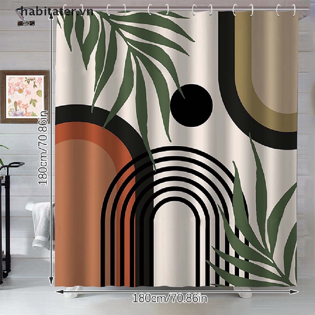 Rèm Cửa 72 &quot;x 72&quot; Phong Cách Boho Hiện Đại Cho Phòng Tắm