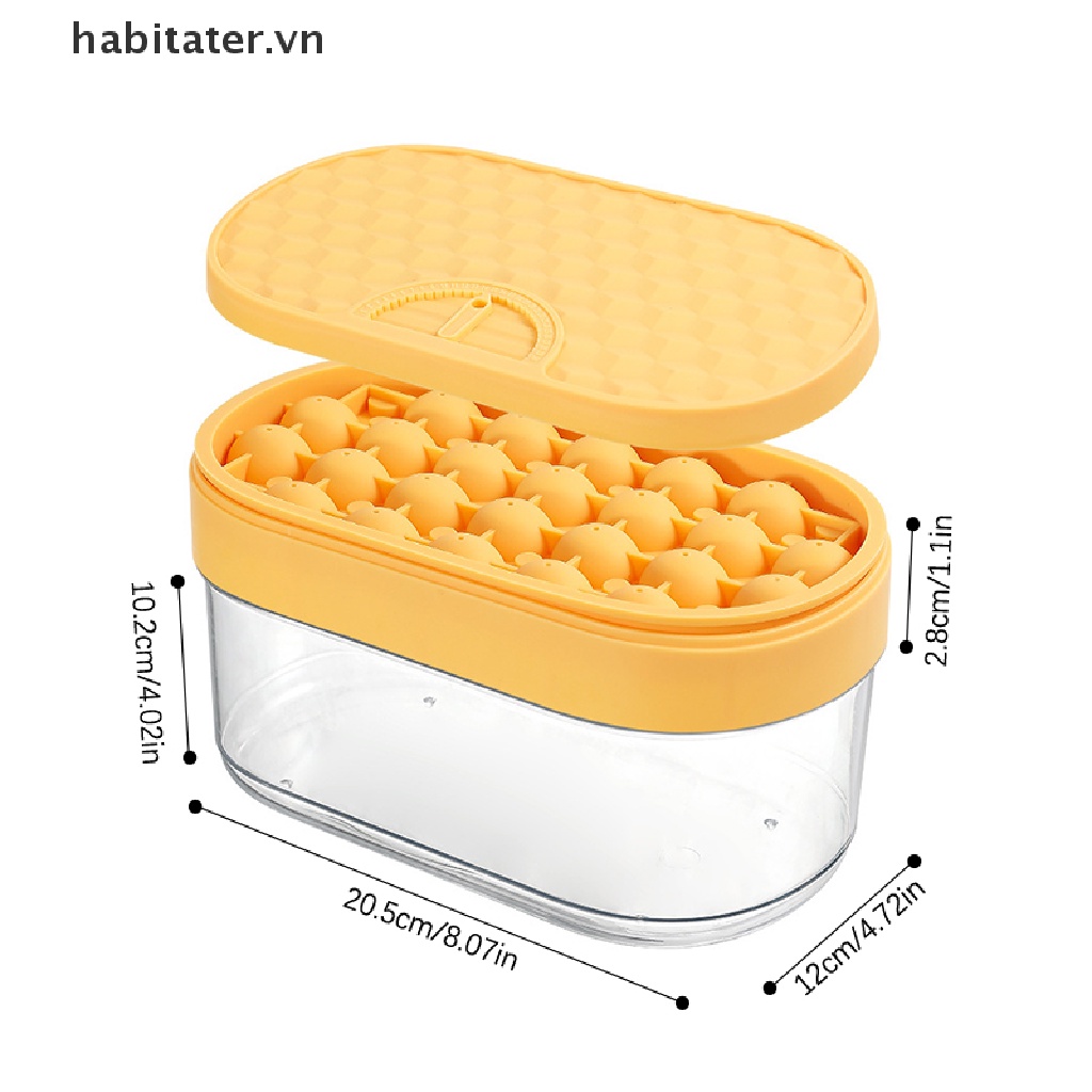 Khuôn Làm Đá Tròn Mini Tiện Lợi