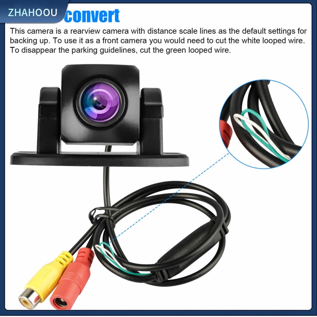 ☃Nhà Cửa☃ Bộ Camera Ghi Hình HD CMOS 170 Độ Hỗ Trợ Đậu Xe Ban Đêm