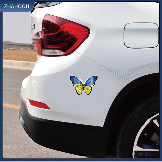 ☃Nhà Cửa☃ Bộ 10 Miếng Dán Trang Trí Xe Hơi Hình Bướm Chống Thấm Nước D-2310
