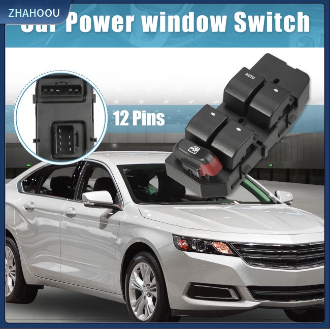 ☃Nhà Cửa☃ Công Tắc Điều Chỉnh Kính Cửa Sổ Cho 2006-2008 Chevrolet 10340140