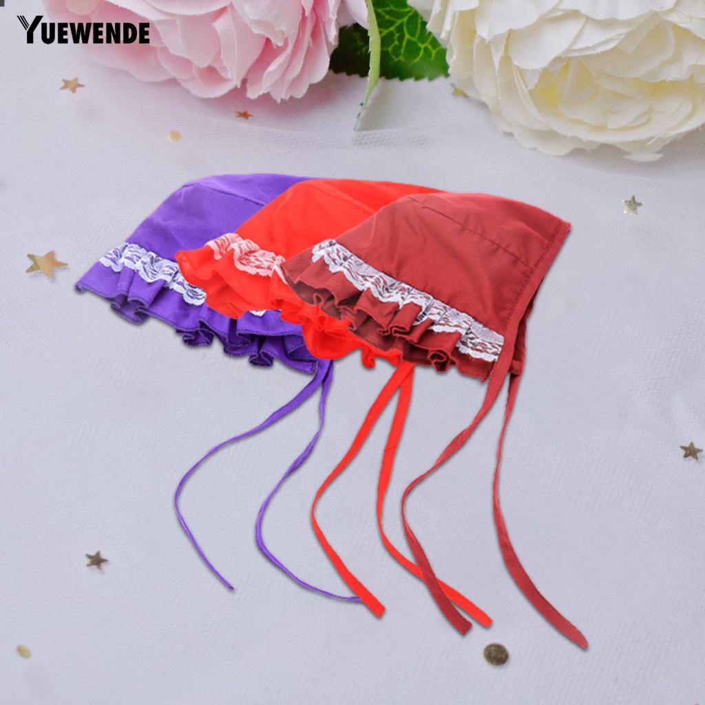 Mũ Đội Mùa Hè Viền Bèo Có 9 Màu Cho Thú Cưng Chụp Ảnh Ngoài Trời