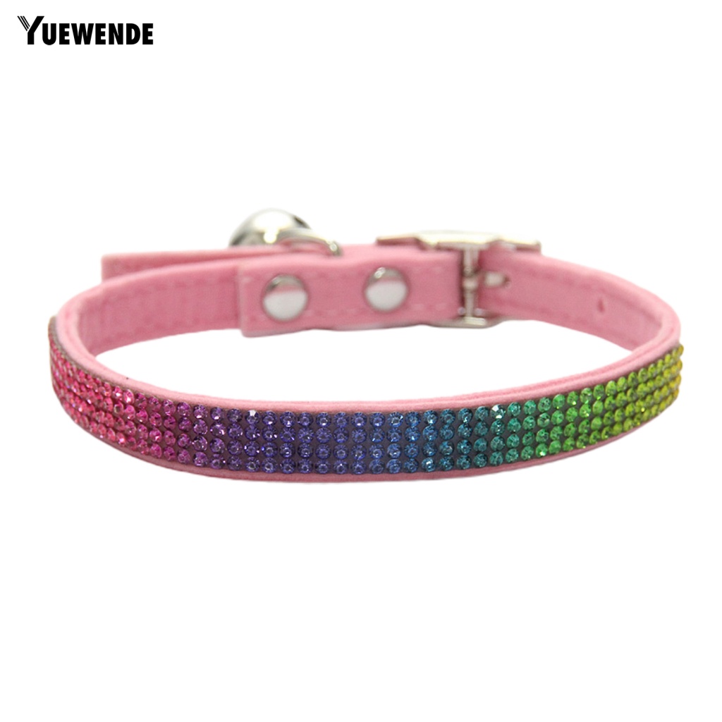 Ye.b Vòng Cổ Đính Đá 3 Kích Cỡ Thời Trang Bốn Mùa Cho Mèo
