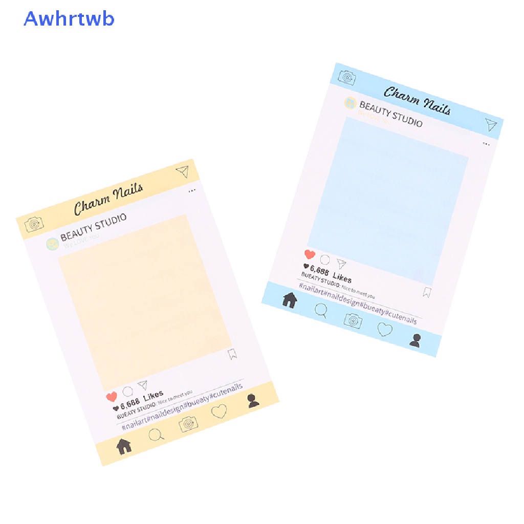 Set 10 Móng Tay Giả Trưng Bày Dạng Nhấn Tiện Dụng Mới