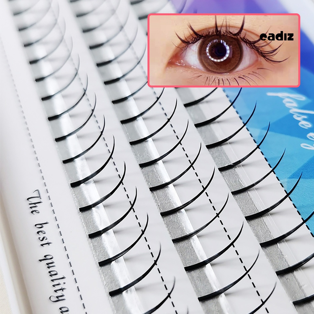 1 Hộp Lông Mi Giả Ba Chiều Sợi Thật Trang Điểm Mắt Ba Chiều CADI * 1 Dành Cho Bạn Nữ
