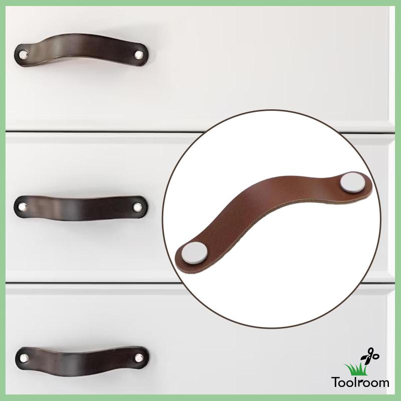 Tay Nắm Cửa Tủ Bằng Da PU Tiện Dụng Cho Nhà Bếp / Nông Trại