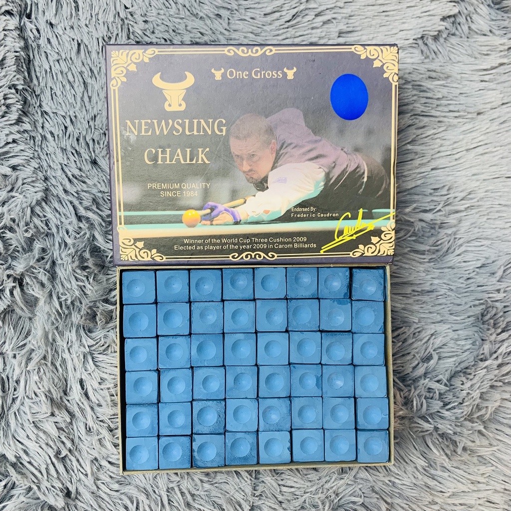 combo 10 viên lơ Bida bi-a NEWSUNG CHALK