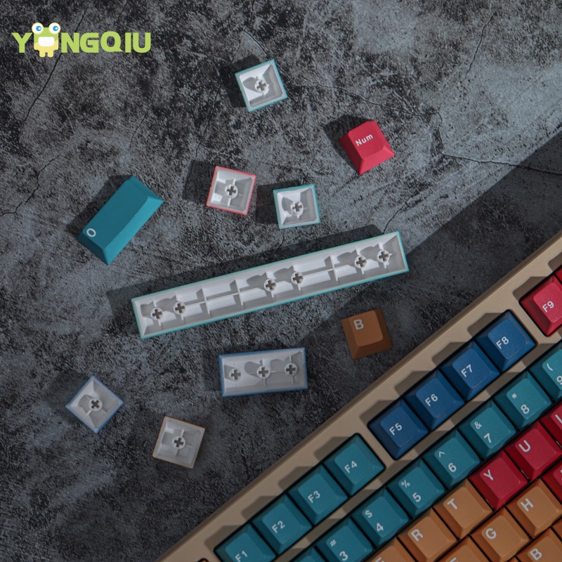 Bộ Nút Bàn Phím Rời PBT Cho MX Switch 61 / 64 / 68 / 75 / 84