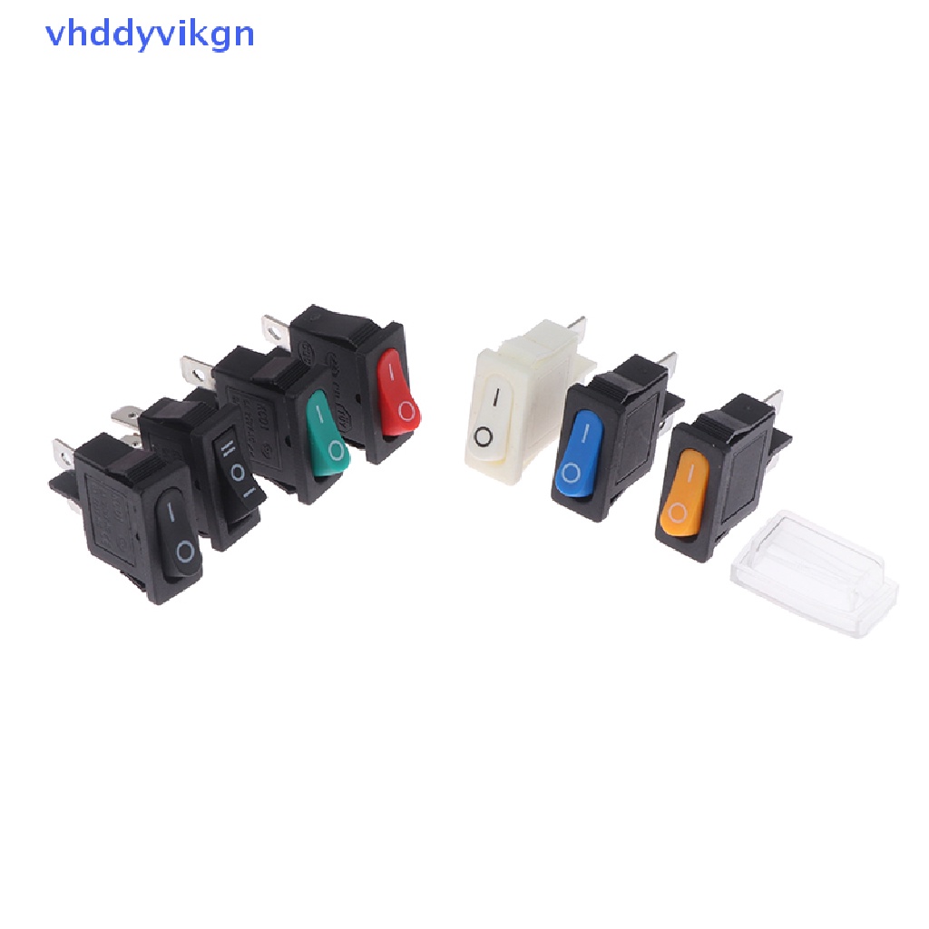 Set 5 Công Tắc Bật / Tắt 2 Pin KCD1-110 9.5x21mm