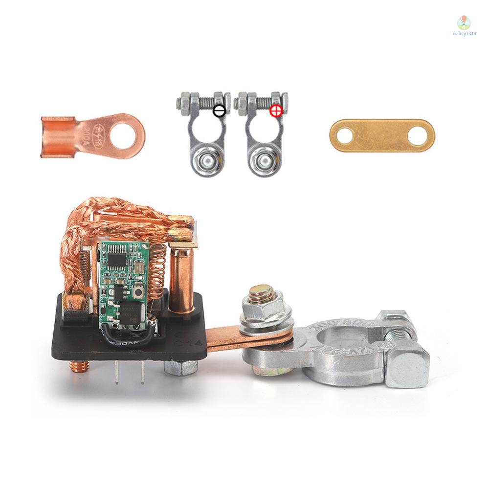 Công Tắc Rơ Le Ngắt Kết Nối Pin Xe Hơi Không Dây Điều Khiển Từ Xa Thông Minh