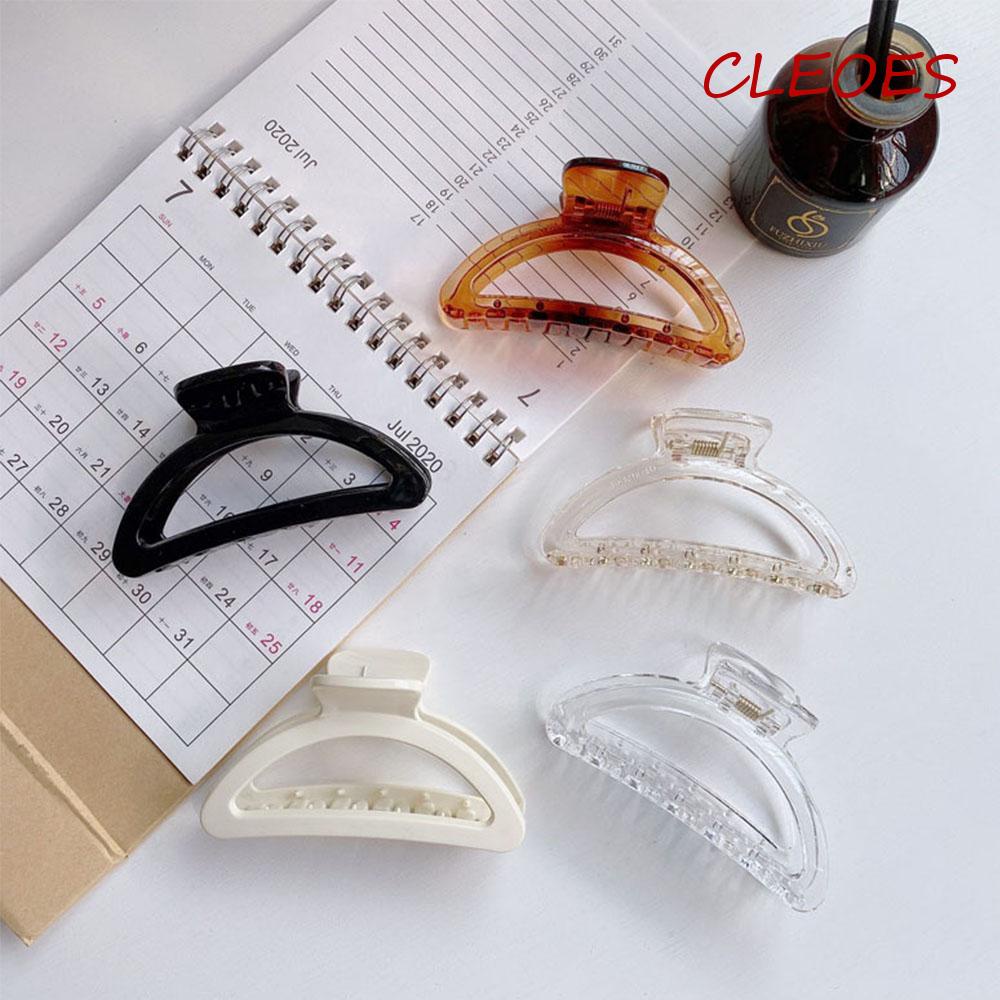 Kẹp Tóc Càng Cua Cỡ Lớn Bằng Acrylic Thời Trang Cho Nữ