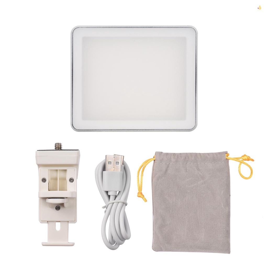 Đèn LED Video Bỏ Túi 5 Cấp Độ Sáng 5600K Cr9600K Crivn (mynivn) NiceFoto SL-60B Có Thể Điều Chỉnh Được