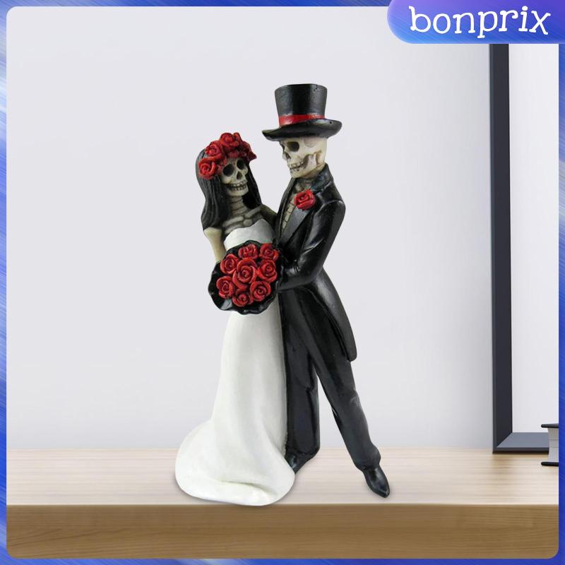 Mô Hình Cặp Đôi Xương Phong Cách Gothic Dùng Để Trang Trí