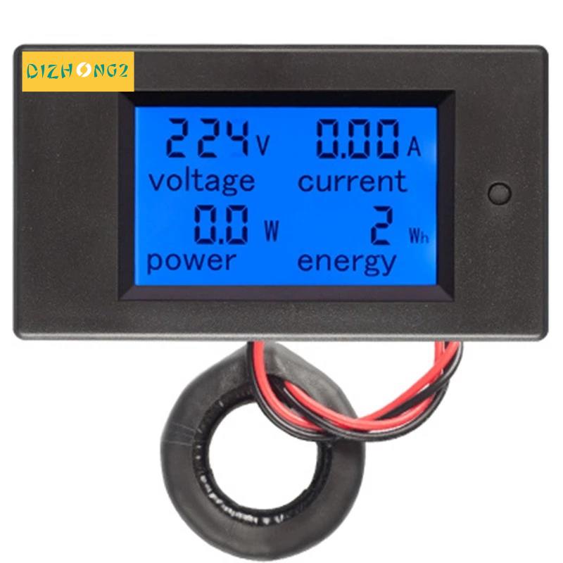 Thiết Bị Đo Dòng Điện AC 80-260V 100A PZEM-061 Màn Hình LCD