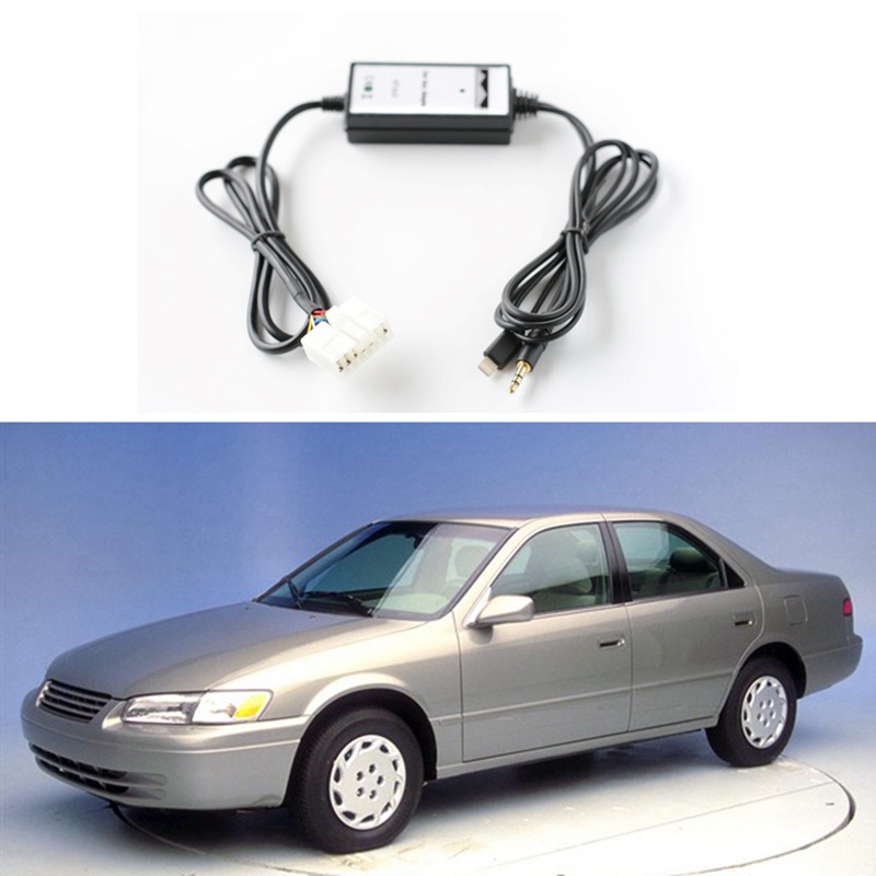Thiết Bị Chuyển Đổi Âm Thanh AUX 5 + 7 PiN Chuyên Dụng Cho Xe Hơi Toyota Camry Corolla RAV4 Yaris Lexus IS 200 GS