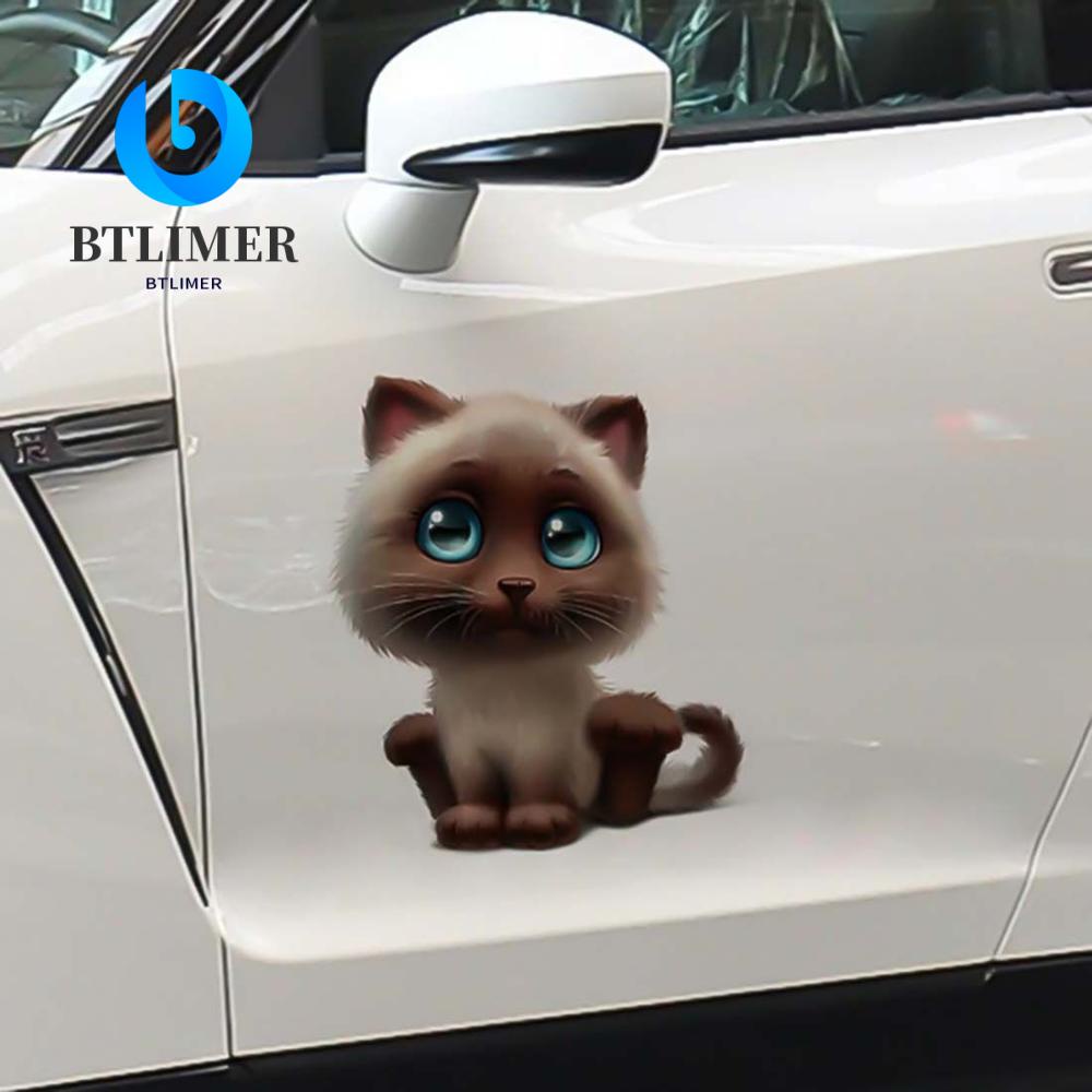 BTLIMER Đề Can Dán Trang Trí Đèn Pha Xe Hơi Chống Nước Chống Trầy Sáng Tạo