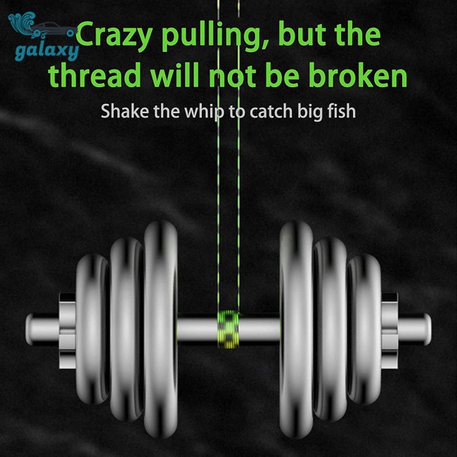 Galaxy 500m Dây Câu Cá Ba Màu 0.14mm-0.50mm (4.13lb-34.32lb)