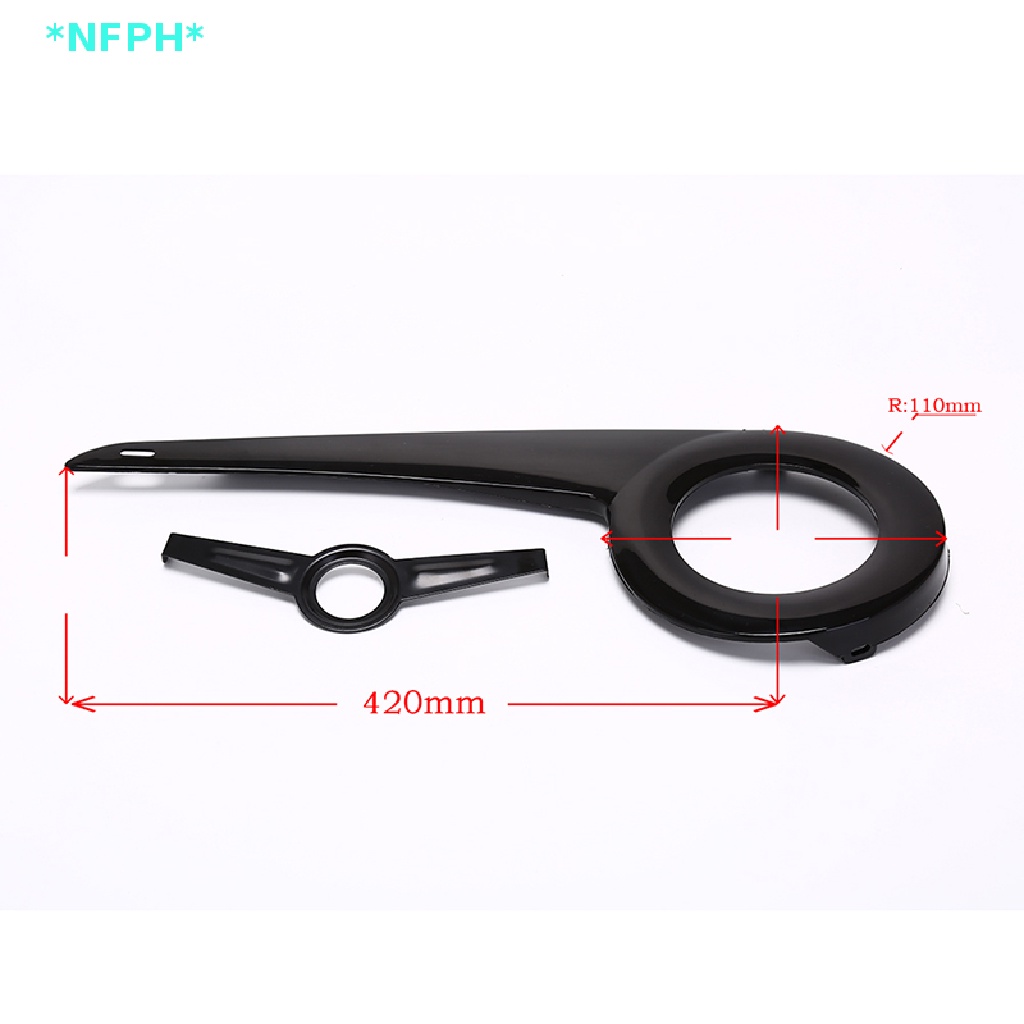 Vỏ Bọc Bảo Vệ Dây Xích Xe Đạp Bằng Nhựa ABS Màu Đen Có Kích Thước 32-38 Răng Mới