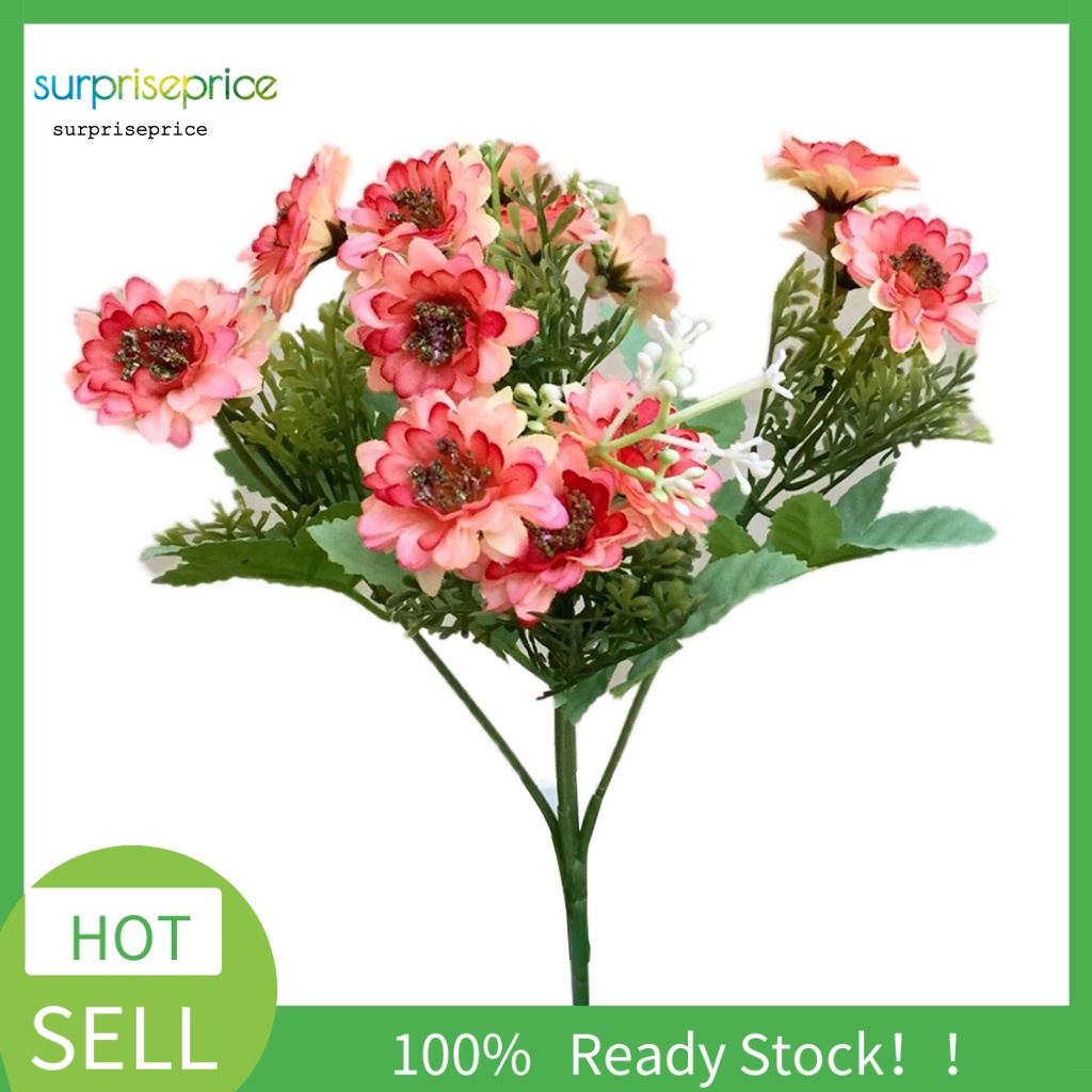 1 Bông Hoa Cúc Nhân Tạo Trang Trí Tiệc Cưới / Sân Khấu DIY