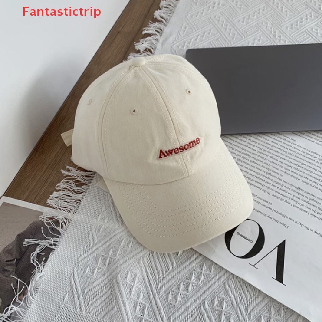 Mũ Lưỡi Trai Thêu Chữ Phong Cách Hip Hop Thời Trang Xuân Thu Mới Cho Nam Và Nữ