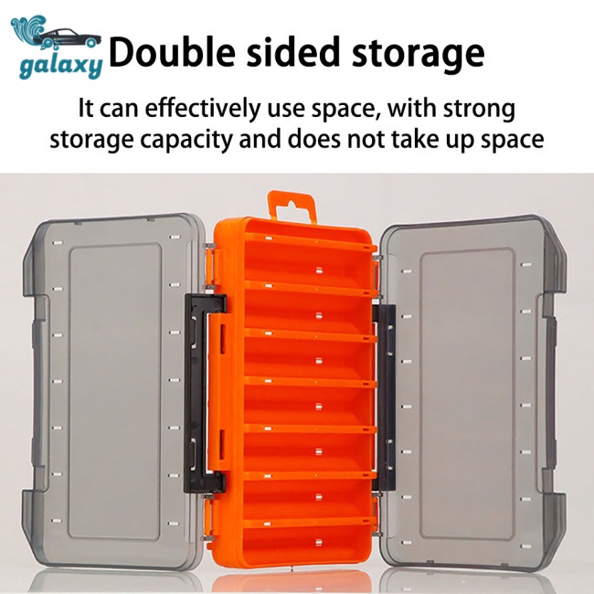 Galaxy Hộp Đựng Mồi Câu Cá 14 Ngăn Tiện Lợi