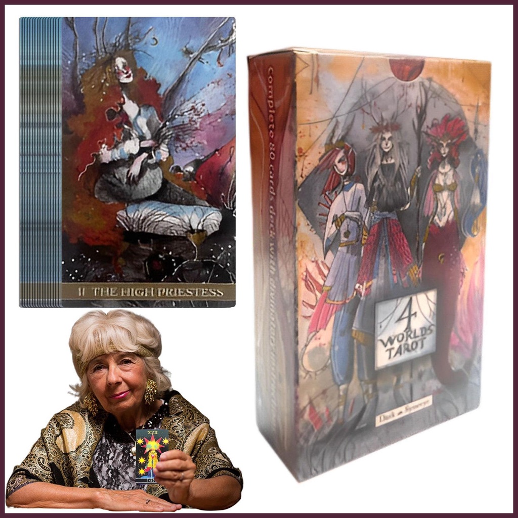 Bộ Bài Tarot 4 Lá Bài Tarot Giải Trí