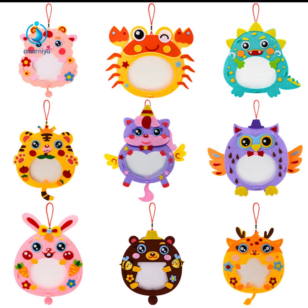 1 Bộ Đèn Lồng Bằng Vải Không Dệt Hình Thú Hoạt Hình Trang Trí Lễ Hội Halloween