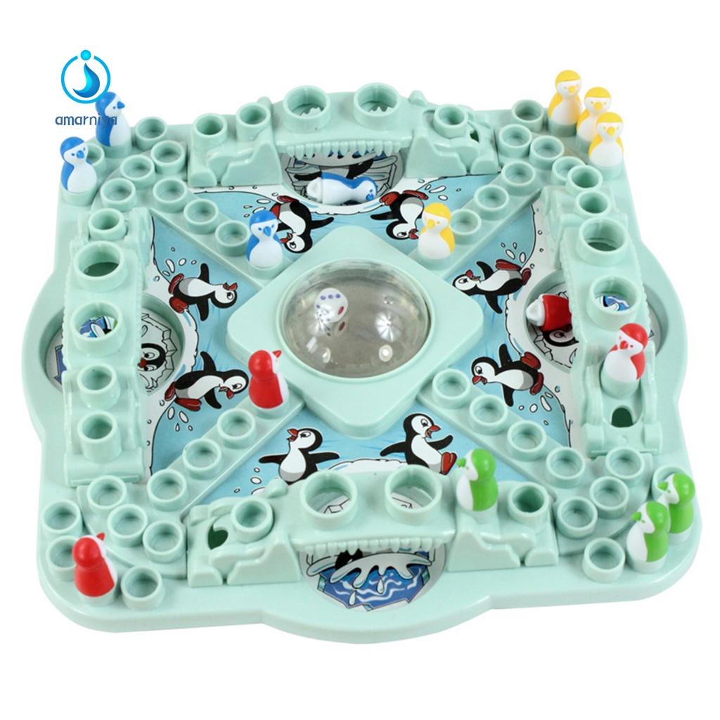 Bộ Trò Chơi Cờ Chim Cánh Cụt Bay Vui Nhộn Cho Bé