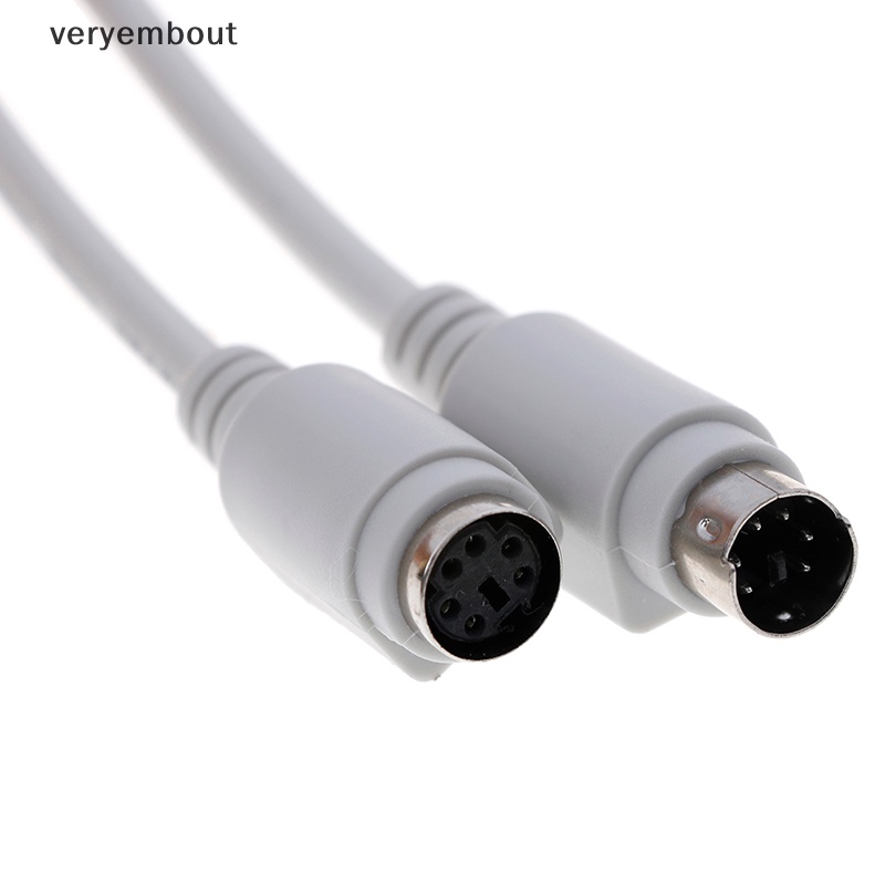 Dây Cáp Nối Dài Chuột Và Bàn Phím Máy Tính Ps2 mini din 6 pin 1.5m 5m 10m