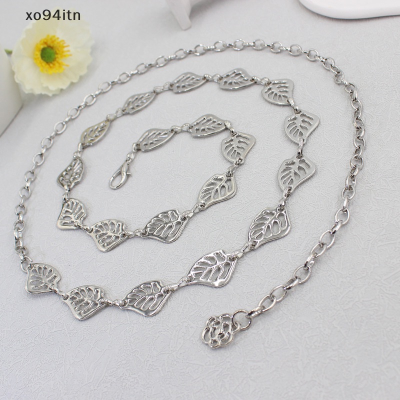 Thắt Lưng Dây Xích Kim Loại Có Thể Điều Chỉnh Thời Trang Cho Nữ