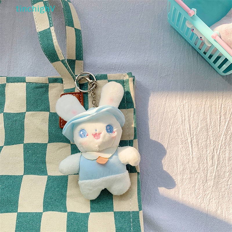 [TinchighV] Móc Khóa Thỏ Nhồi Bông Đáng Yêu Thời Trang Mới [Quà Tặng Ngọt Ngào]