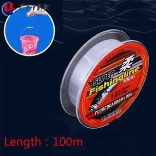 Cuộn Dây Câu Cá 100m 100% Fluorocarbon 0.8-6LB Chất Lượng Cao