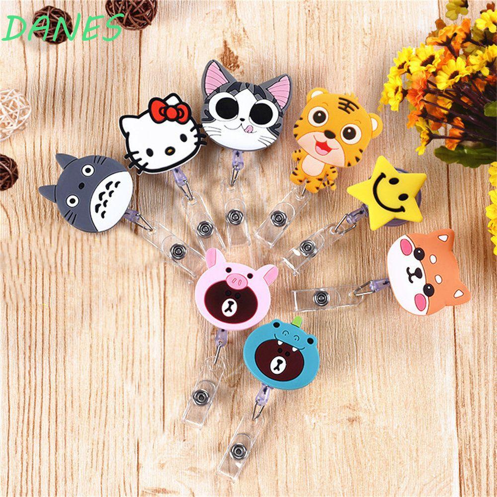 Kẹp Giữ Thẻ ID / Thẻ ID Có Thể Thu Gọn Tiện Dụng Cho Nhân Viên Văn Phòng