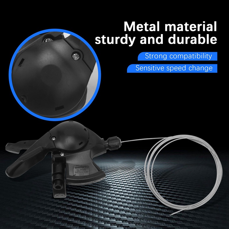 Bộ kích hoạt bộ chuyển số tốc độ Altus M370 9 SL-M370 3X9 với cáp bên trong