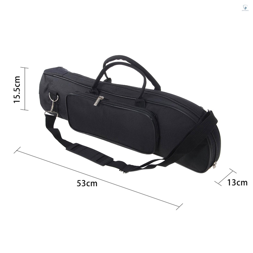 [laptvn] Túi Đựng Kèn Gig Có Dây Đeo Vai Mềm Mại Mang Theo C-ase
