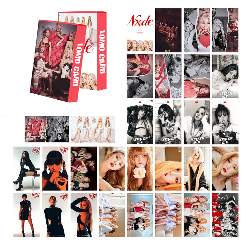 Hộp Lomo Cards 55 tấm GIDLE TOMBOY Nxde