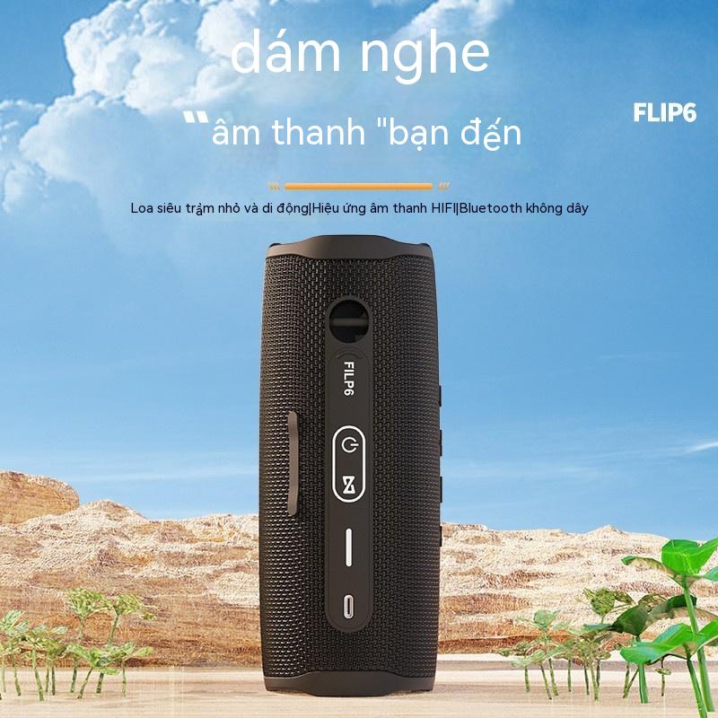 Loa Bluetooth FLIP6 Loa siêu trầm di động nhỏ không dây tại nhà