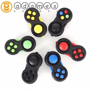 ADAMES Handle Fidget Pad Figet Toys Hands Anxiety The Stress Relieve Decompression Toy Children Adults Toy Novelty Gag Toys Gamepad Toy Controller Gamepad Keychain Fidget Toy Reduce Anxiety Gamepad Is Used To Relieve/Multicolor