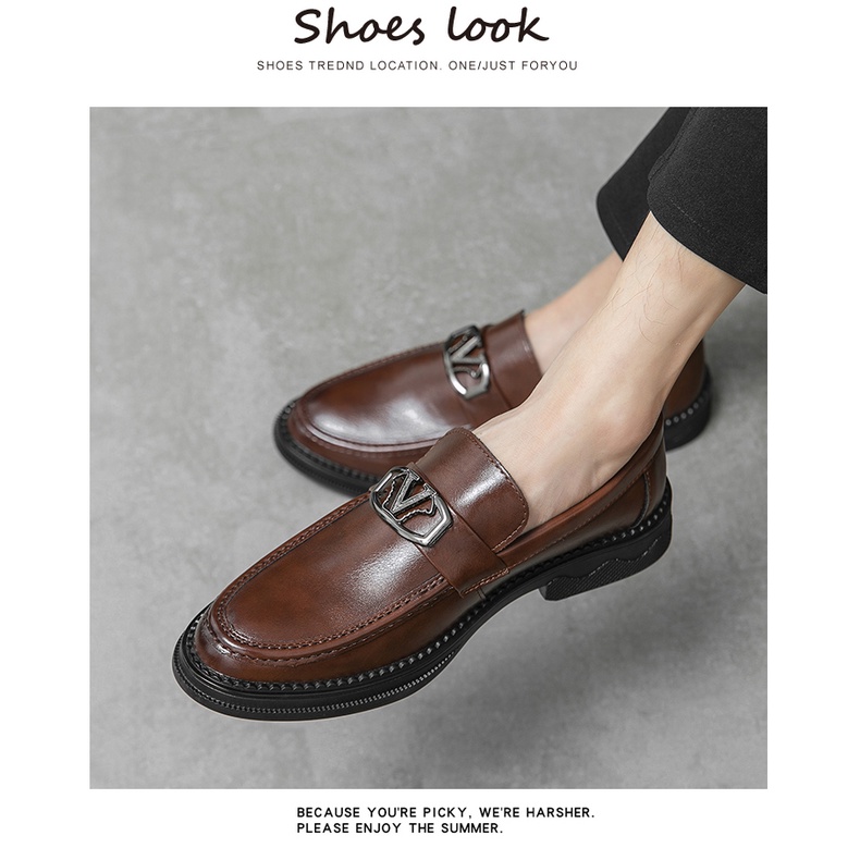 Giày Brogues Phong Cách Ý Thoải Mái Chất Lượng Cao Cho Nam