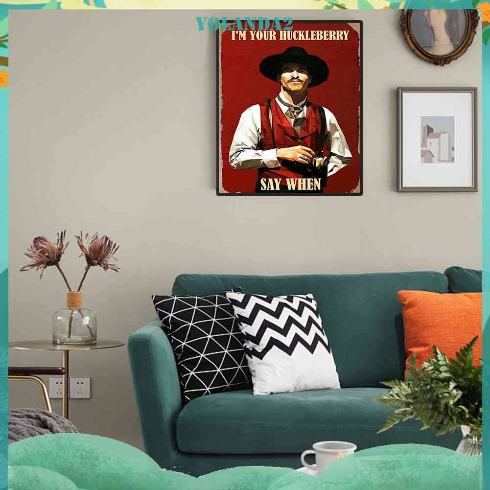 Tranh Đính Đá Kim Cương Toàn Bộ 5D DIY Hình Dork Holliday