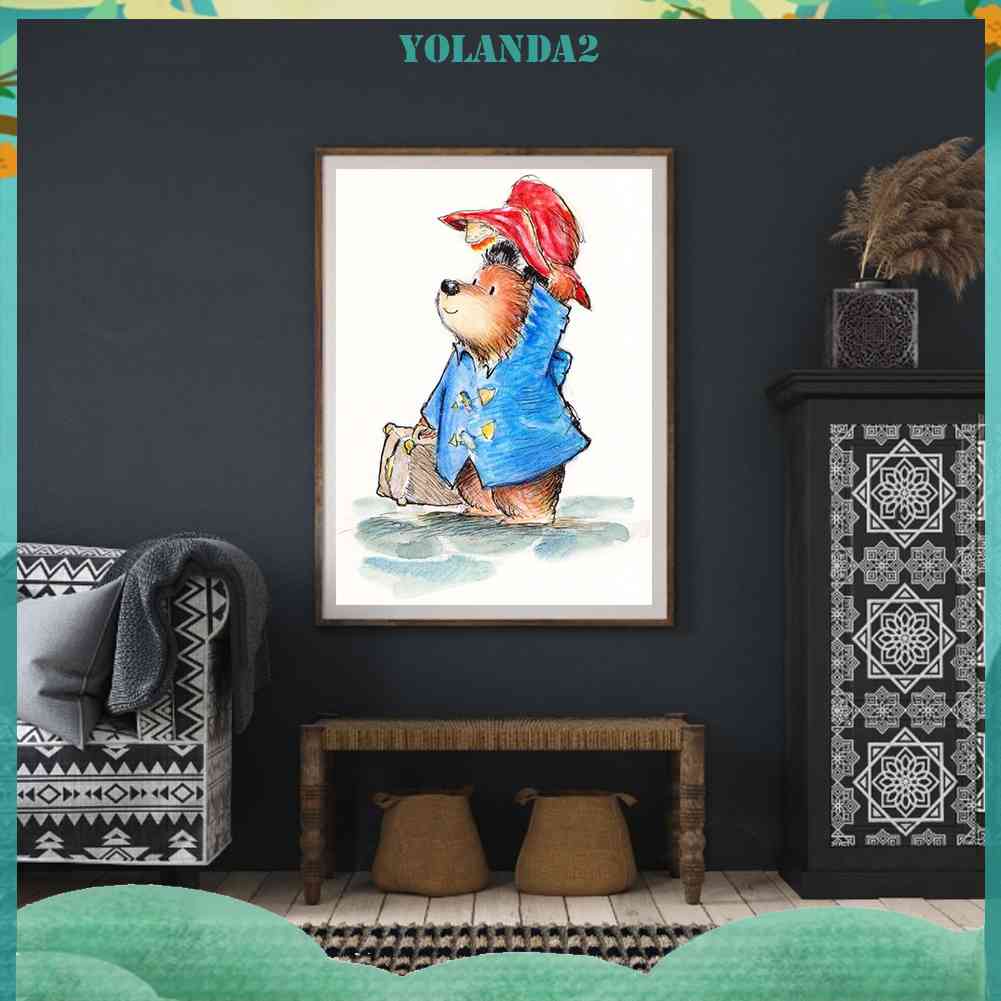 Bộ Tranh Đính Đá 5D Họa Tiết Bia Hoạt Hình Độc Đáo Diy Dùng Trang Trí Nhà Cửa