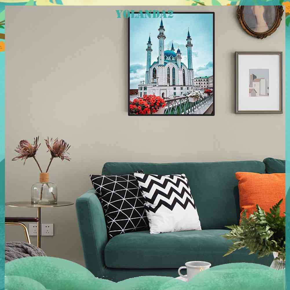 Tranh Đính Đá Kim Cương Toàn Bộ 5D DIY Hình Vẽ Nghệ Thuật Trang Trí Nhà Cửa